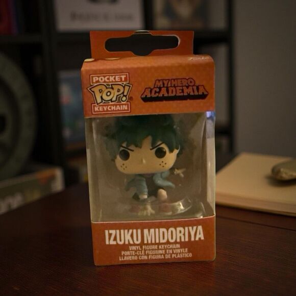 Funko My Hero Academia Pocket Pop Deku Vinyl Figure Keychain Toys A10 Sealed - Picture 1 of 6